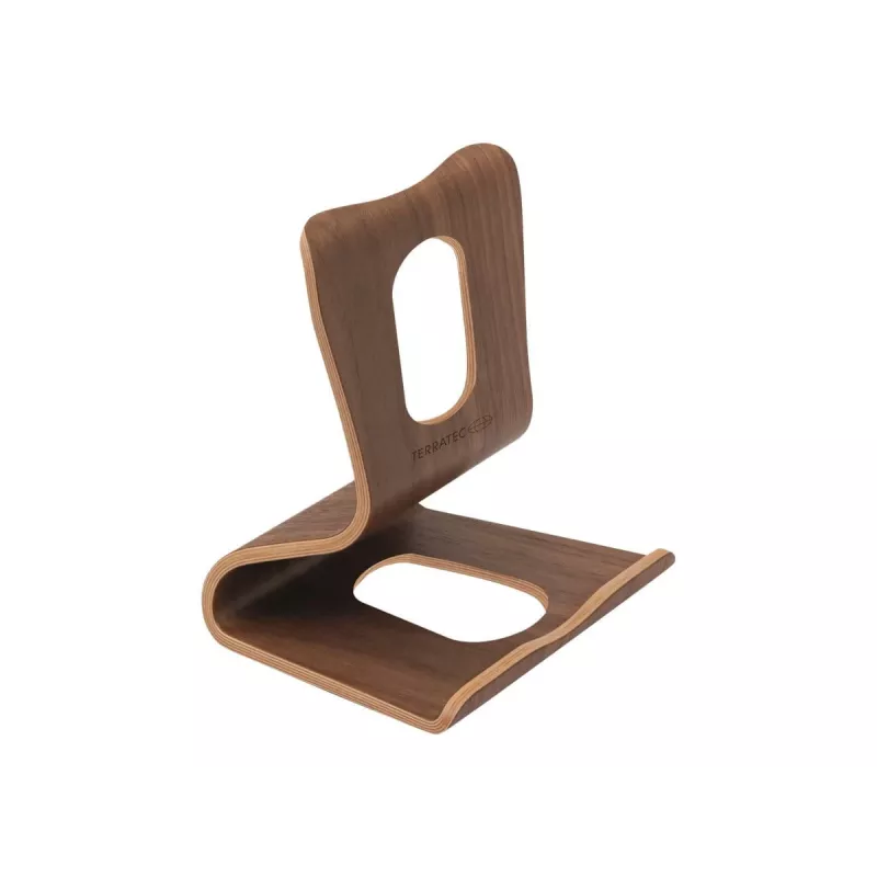 Passive holder Terratec 219731 for Mobile phone Smartphone Tablet UMPC Wood