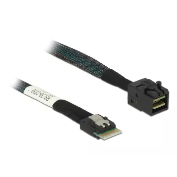 DeLOCK SAS cable 85081 0.5m Slim SAS SFF-8654 Mini SAS HD SFF-8643