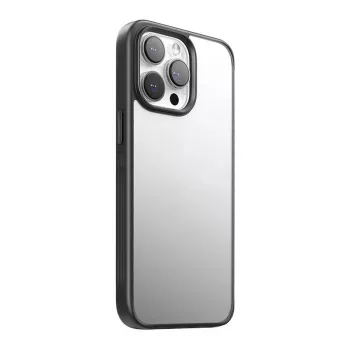 Protective phone case Joyroom JR-15Q2 matte black for iPhone 15 Pro, slim protective cover