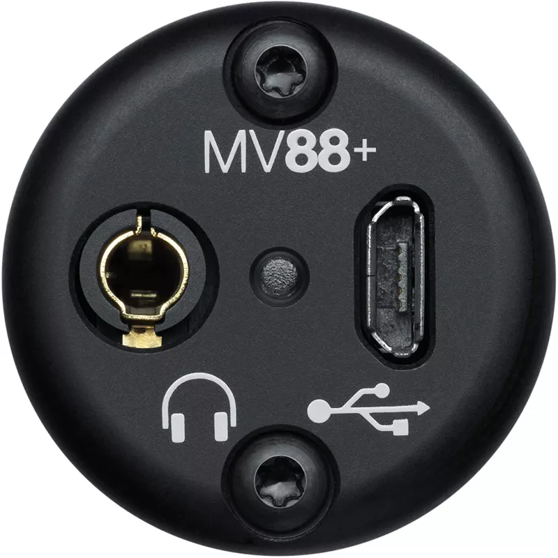 Shure MV88+ VIDEO KIT Black Table microphone