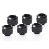 Fitting kit Alphacool 17475 — brass fittings, black, Ø 22 mm, H 20 mm