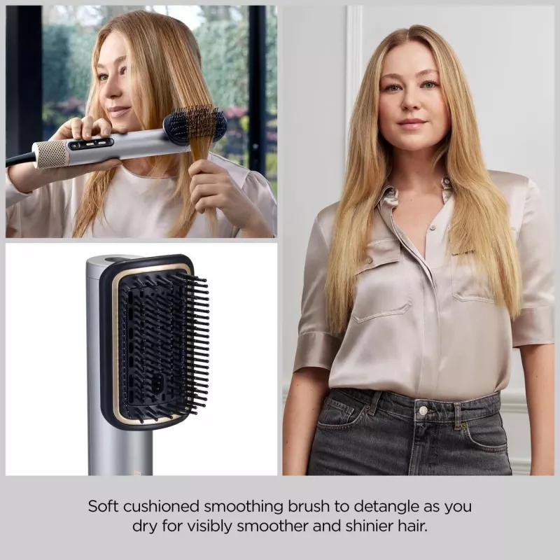 Hair styling kit BABYLISS AS6555E — Airflow technology, 4 heating levels, 2.5 m cord, Silver/Gold