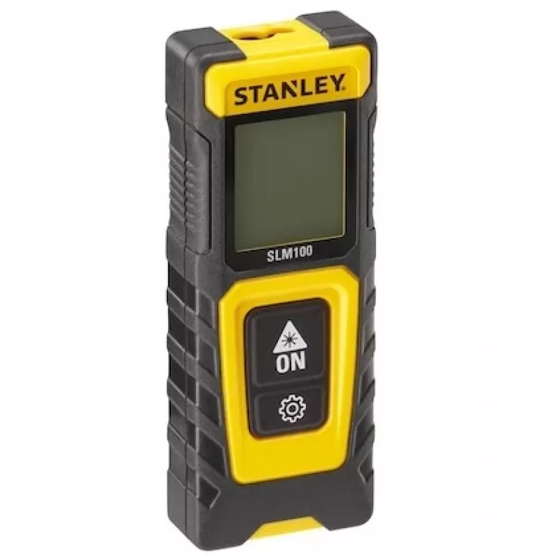 Distance meter STANLEY SLM100 — laser range 30 m, compact handheld measuring tool
