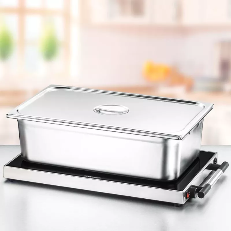 Warmholding plate Rommelsbacher WPR 307/E 300 W — buffet heat plate for keeping dishes warm