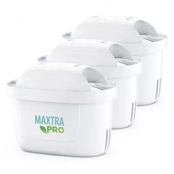 Water filter cartridge BRITA Maxtra+ Pure Performance, technopolymer, 150 L capacity, 3 pcs