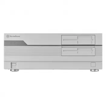 Silverstone SST-FLP01W computer case HTPC White