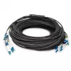 DIGITUS Vorkonfektionierte Fibre Optic Universal Breakout Cable, Singlemode OS2, 8 Fibres, LC/UPC - LC/UPC