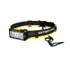 Headband flashlight Nitecore HU2000, 10 LEDs, USB-rechargeable lithium-ion, aluminum+polycarbonate, IP68 waterproof
