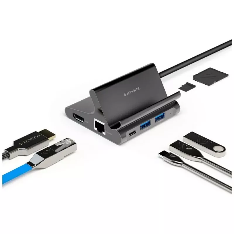 Holder tablet/smartphon e 7in1 Dex HDMI/RJ45
