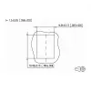 METZ CONNECT BTR IT CONNECT E-DAT Module coupler 8(8) Cat.6 - Connector (1309A0-I)