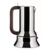 Alessi 9090/6 moka pot, 0.3 L, stainless steel