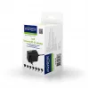 EnerGenie EG-MC-008 Power Adapter/inverter Indoor 12 W Black