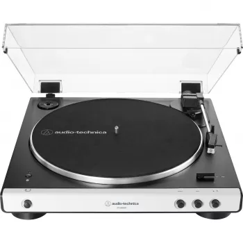 Audio-Technica AT-LP60XBT - Turntable - Black, White (AT-LP60XBTWH)