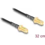 Coaxial cable DELOCK 90893 RG-174 0.32 m RP-SMA to RP-SMA Black
