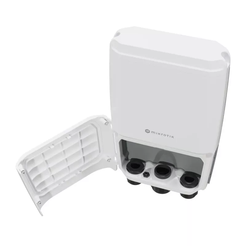 Mikrotik CRS504-4XQ-OUT network switch Managed L3 Fast Ethernet (10/100) Power over Ethernet (PoE) 1U White