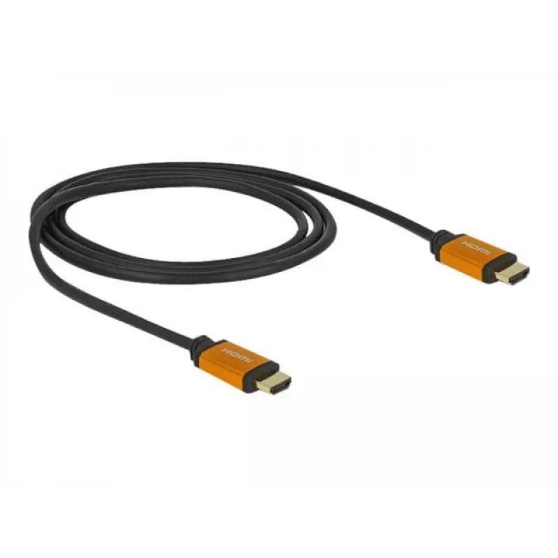 HDMI Cable DeLOCK 85727 1m Type A Male to Male Black Gold
