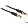 Audio Cable DeLOCK 3.5mm - 3.5mm 3m