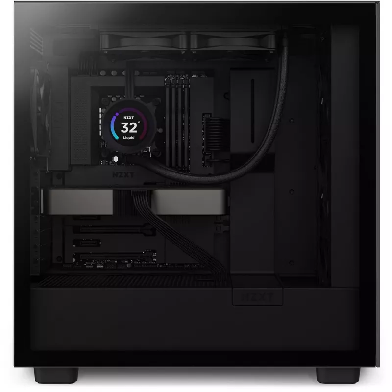 All-in-one liquid cooler NZXT Kraken Elite 240 12 cm Black