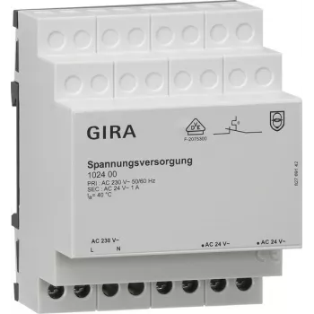 GIRA 102400 Versorgungsnetztransformator Grey (102400)