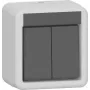 GIRA Rocker Switch 310530 series WG AP gr (310530)