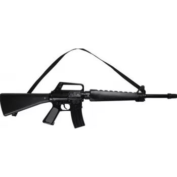 Pulio metal commando rifle toy model 1551118 — 8 rounds, metal construction