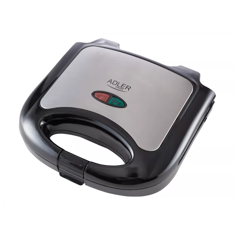 Sandwich Maker Adler AD 3015 750 W Black Silver