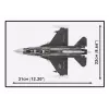 Building Set Cobi F-16D Fighting Falcon, 436 pieces, scale not specified