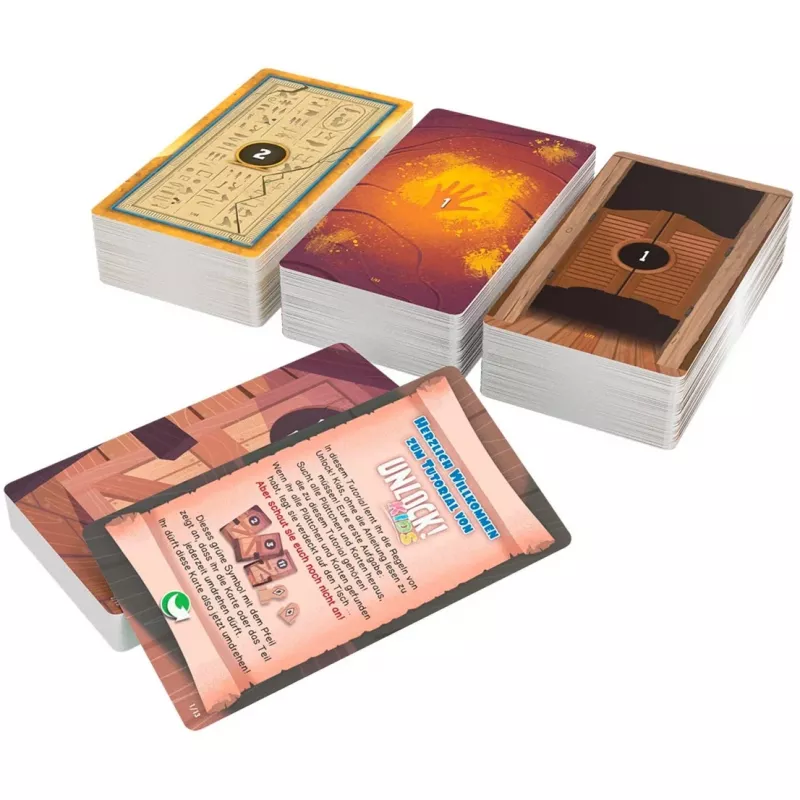 Unlock Kids - Stories from the Past, Card Game