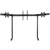 Next Level Racing Elite Free Standing Triple Monitor Stand, 21-43 inch, Black