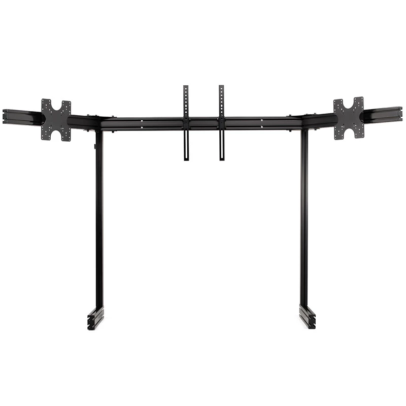 Next Level Racing Elite Free Standing Triple Monitor Stand, 21-43 inch, Black