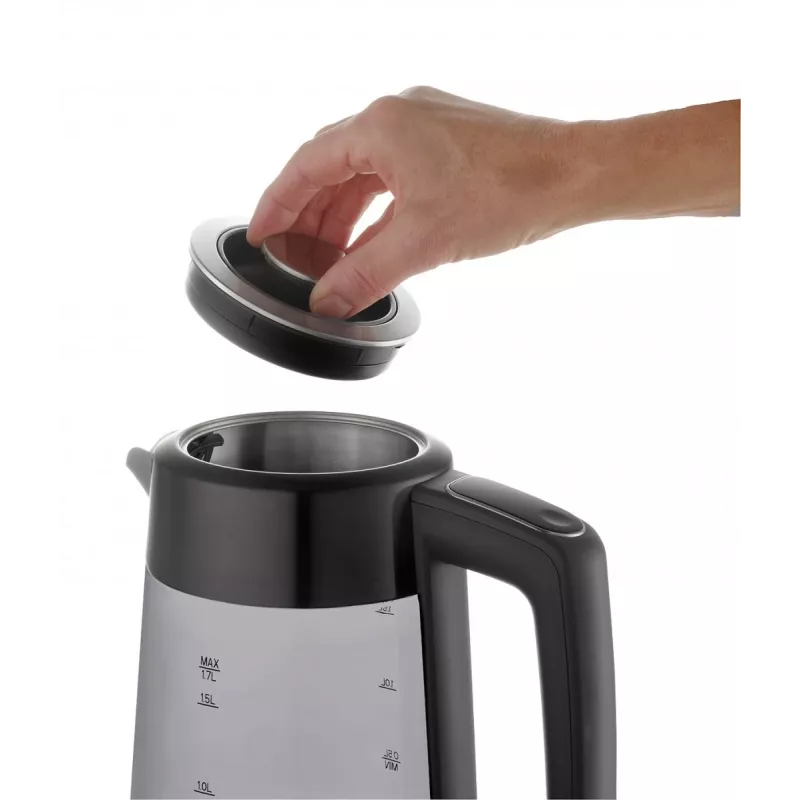 Electric glass kettle with temperature regulation RK4195