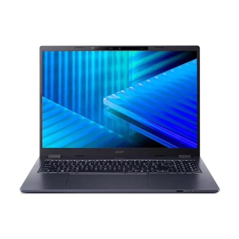 Laptop Acer TravelMate P4 TMP416-54 Intel Core Ultra 7 255U, 16 inch WUXGA, 32 GB RAM, 1 TB SSD, Windows 11 Pro, Blue
