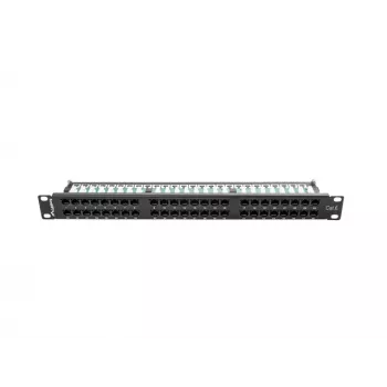 Lanberg PPU6-1048-B - Patch Panel - 1U - 19