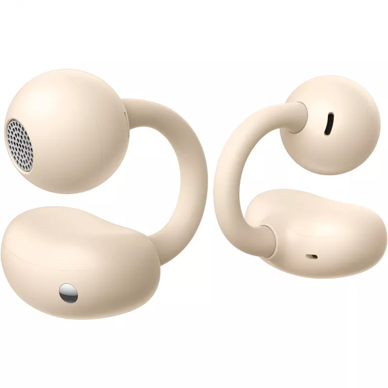 In-ear headset HUAWEI FreeClip — TWS Bluetooth, intraaural, weight 5.6 g, beige