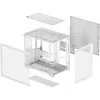 PC case DeepCool CG530 WH Midi Tower — ATX/Micro ATX/ITX, tempered glass, 2×3.5 inch + 3×2.5 inch bays, supports up to 410 mm GPU