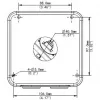 IP66 Waterproof Junction Box ALLNET ALL-CAM2496-LEFN for outdoor camera installations