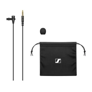 Lavalier microphone Sennheiser XS LAV MOBILE, clip-on condenser, omnidirectional, 2 m cable, 3.5 mm, 50–18000 Hz, 19 g, black