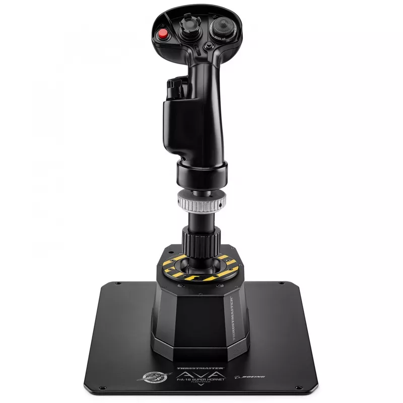 Flight base mount adapter Thrustmaster 2960932 for AVA bases, black, 40×40×58 mm