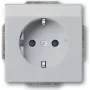 Busch Jaeger 20 EUN-83 Socket Outlet CEE 7/3 Grey (2011-0-3810)