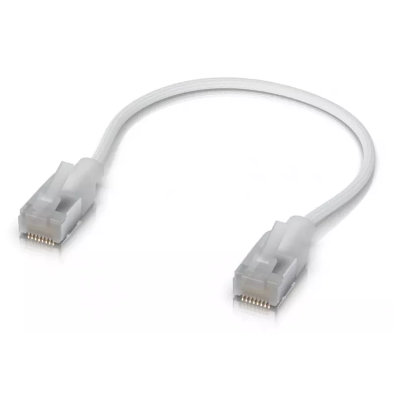 UBIQUITI UNIFI PREMIUM PATCH CABLE. ULTRA-THIN BRAIDED SHIELDED RJ45 PATCH CABLE, DESIGNED AND OPTIMIZED FOR 10 GBE NETWORKING (0.15M)