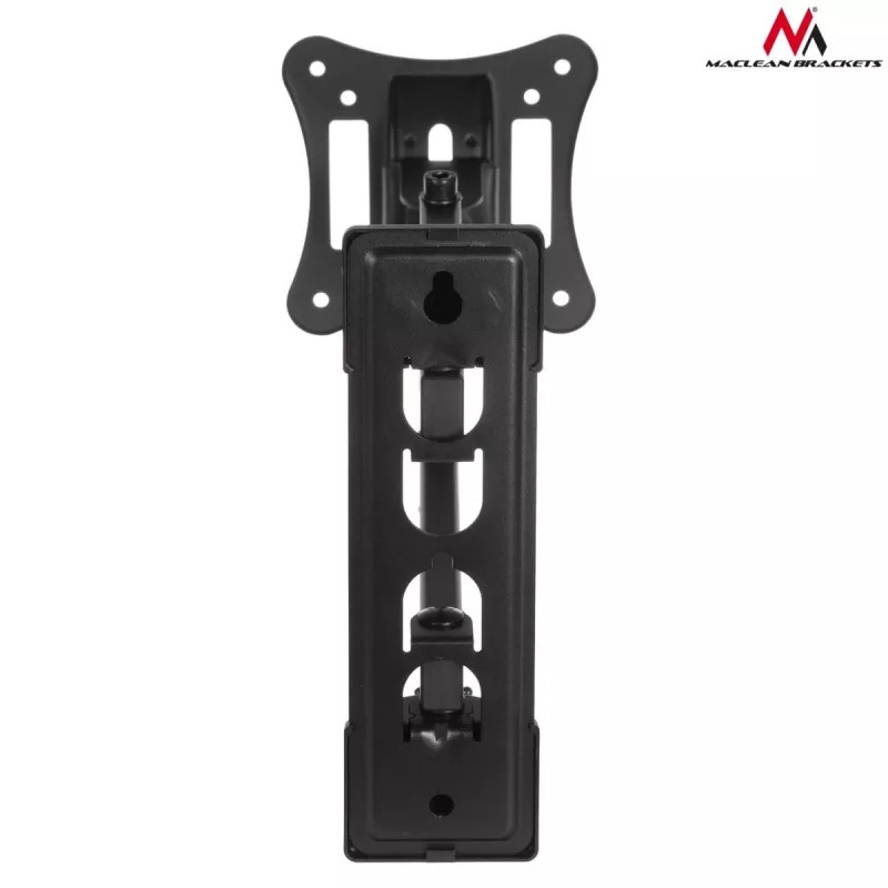 Wall TV/monitor mount MACLEAN MC-719, for screens up to 68.6 cm (27 inch), 15 kg max, VESA 100x100, black
