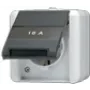 Socket outlet CEE 7/3 JUNG 820 KINAW Black White