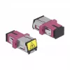 Optical Fiber Coupler DeLOCK 86891 SC Simplex Female to SC Simplex Female Multi-mode Violet