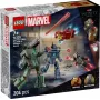 Construction Toy LEGO Marvel Super Heroes Iron Man War Machine set 76320, 204 pieces, 2 minifigures, 100 mm height
