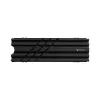 Air cooler SAVIO M.2 NVMe 2280 AK-60 Black heatsink for 22x80 mm SSD