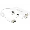 Cable DeLOCK 0.16m DisplayPort VGA HDMI DVI-D