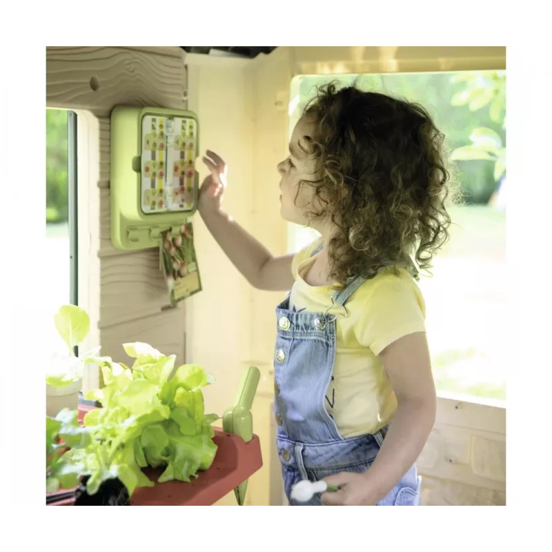Playhouse SMOBY 810408 floorstanding outdoor playhouse for ages 2+ multicolour with 1 door