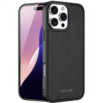 StyleShell Nylo, Phone Case Black, iPhone 16 Pro Max