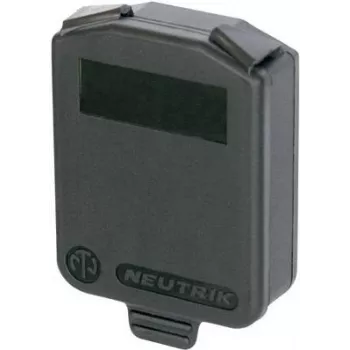 Dust cap Neutrik SCDX6 blue – protective cap for XLR connectors