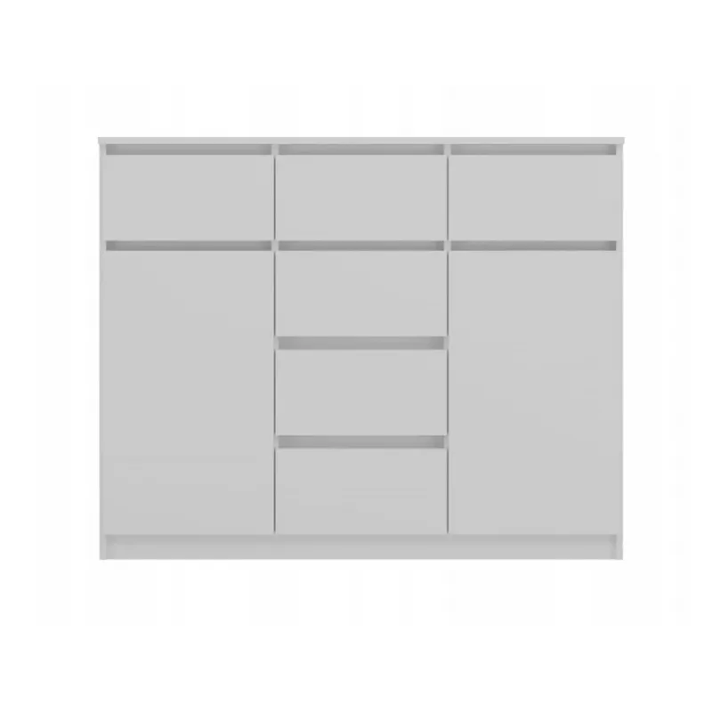 MALWA 2D6S WHITE CHEST OF DRAWERS